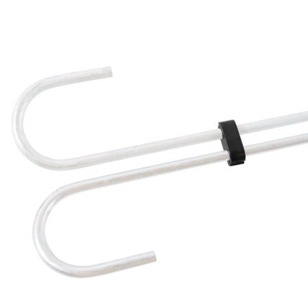 Rubber achter laadklep torsieveren detail — T1, T2