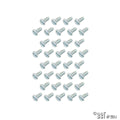 Vijzenset vouwdakrails, 36 stuks voor T1 — VintageDub