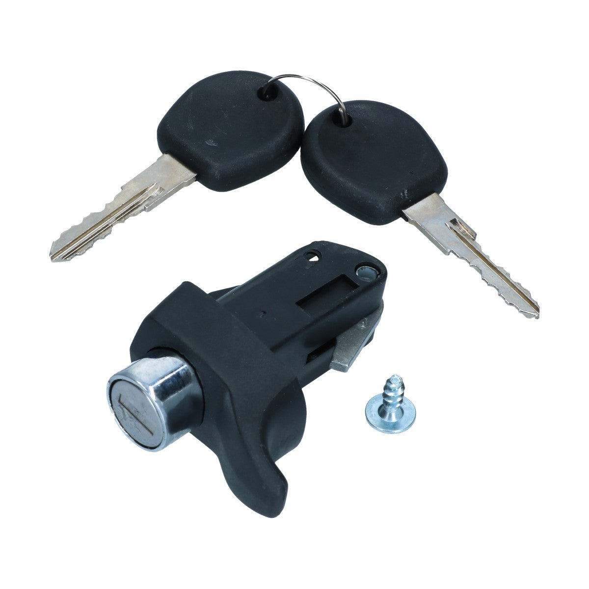 Motorklepslot met sleutel - Zwart voor T2 — VintageDub