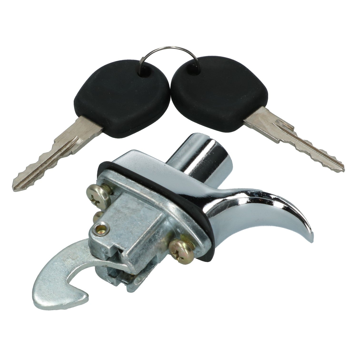 Motorklepslot - chroom detail — T1, Kever