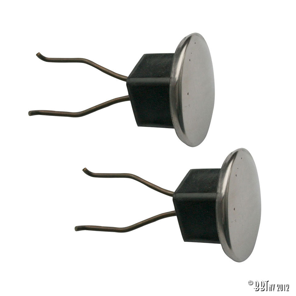Afdekdop kriksteun, Inox detail — T1, T2, Kever, KG