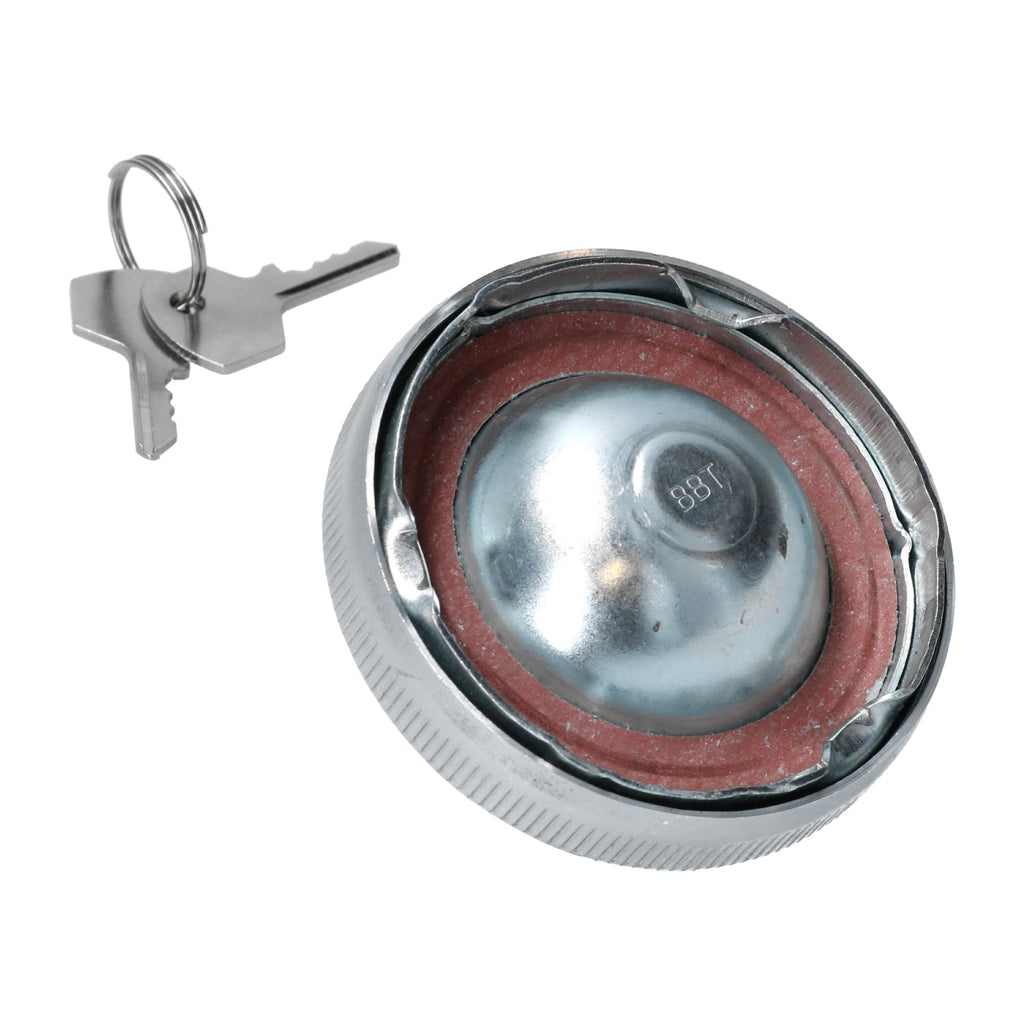 Benzinedop met slot detail — T2