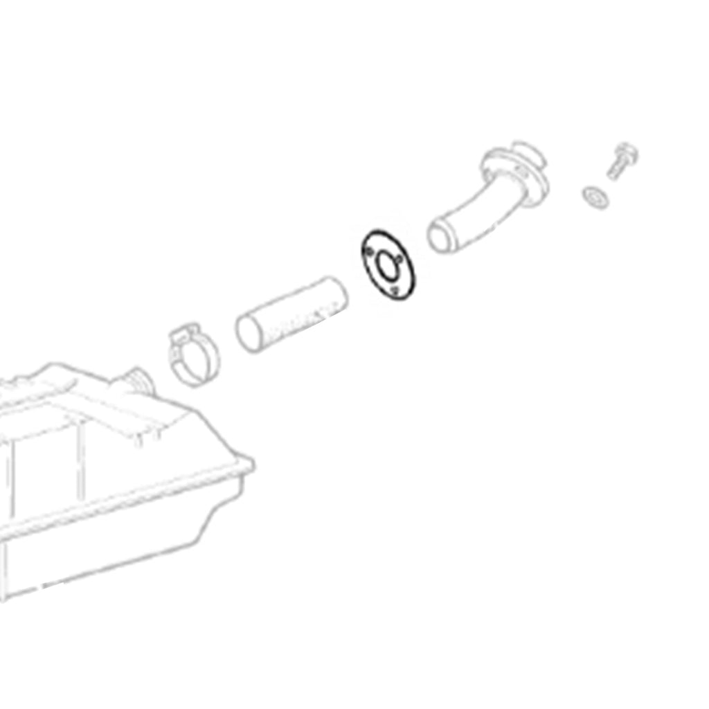 Dichtring tankvulbuis detail — T2