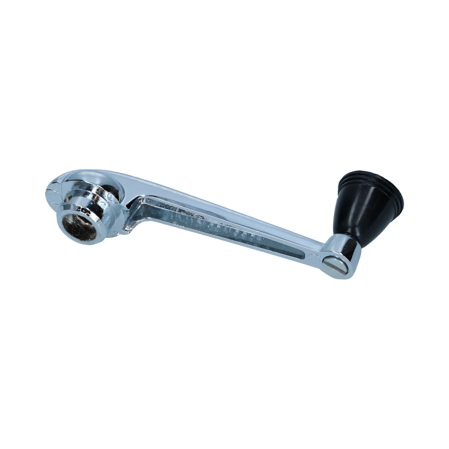 Raamhendel originele stijl, zwarte knop, per stuk detail — Kever, KG