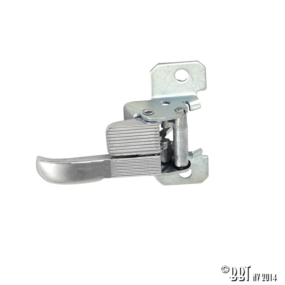 Binnenklink cabinedeur, rechts chroom voor T2, Kever, KG — VintageDub