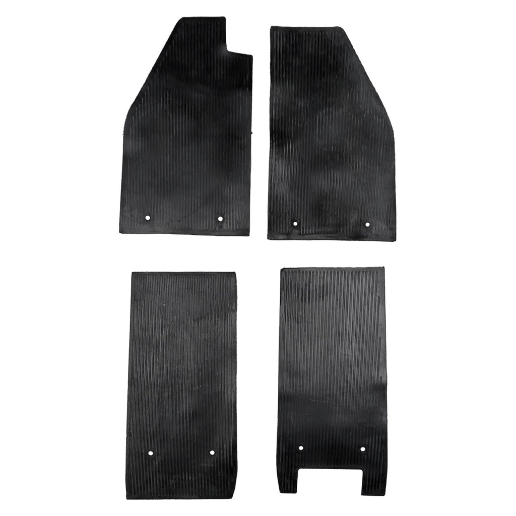 Vloermatten set rubber zwart, LHD voor Kever — VintageDub