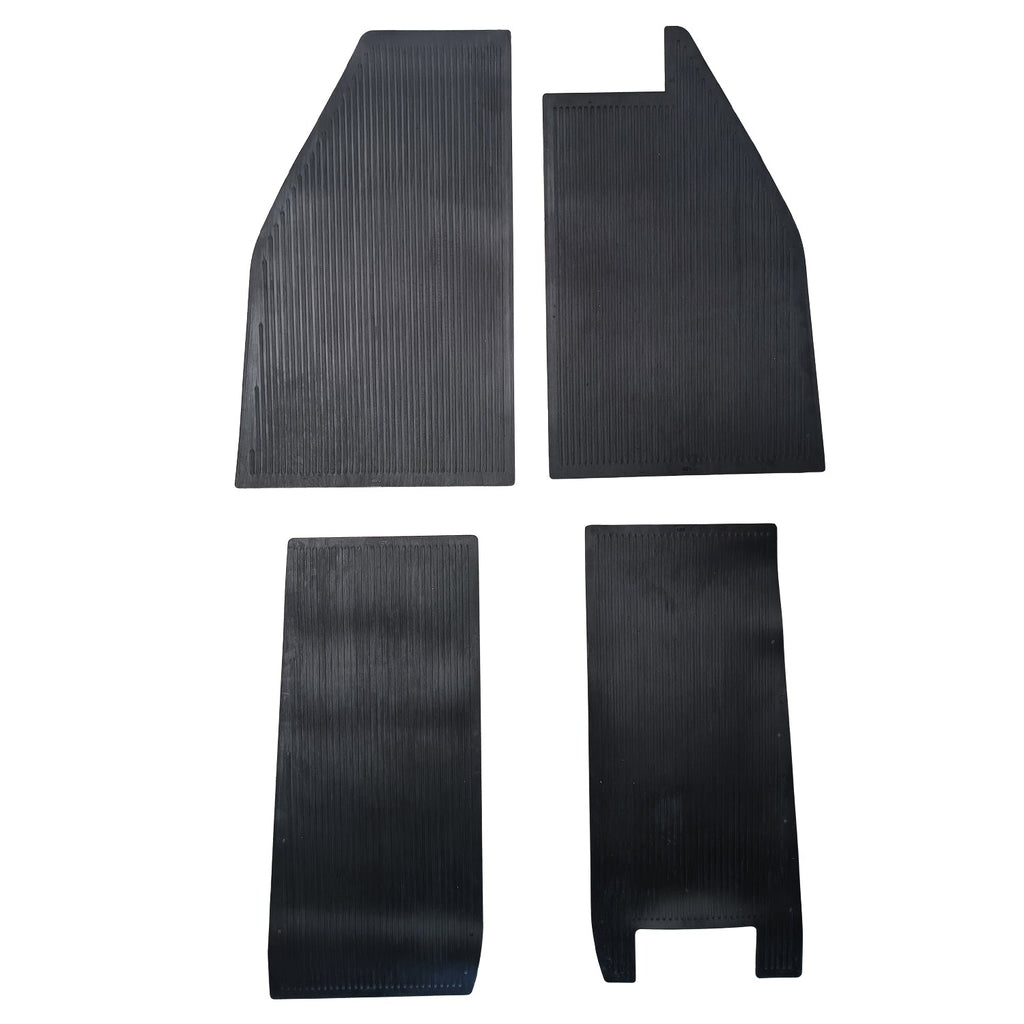 Vloermatten set rubber zwart, RHD voor Kever — VintageDub