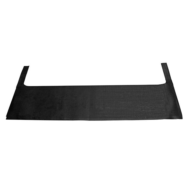 Rubber vloermat achteraan, dubbelcabine (zwart) voor T1, T2 — VintageDub