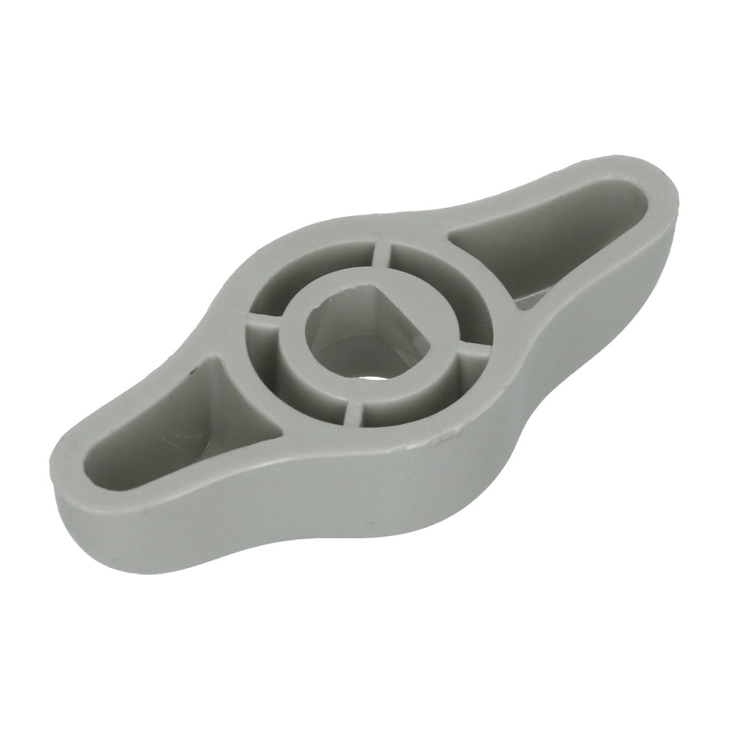 Knop ventilatietunnel verdelerklep - zilverbeige detail — T1