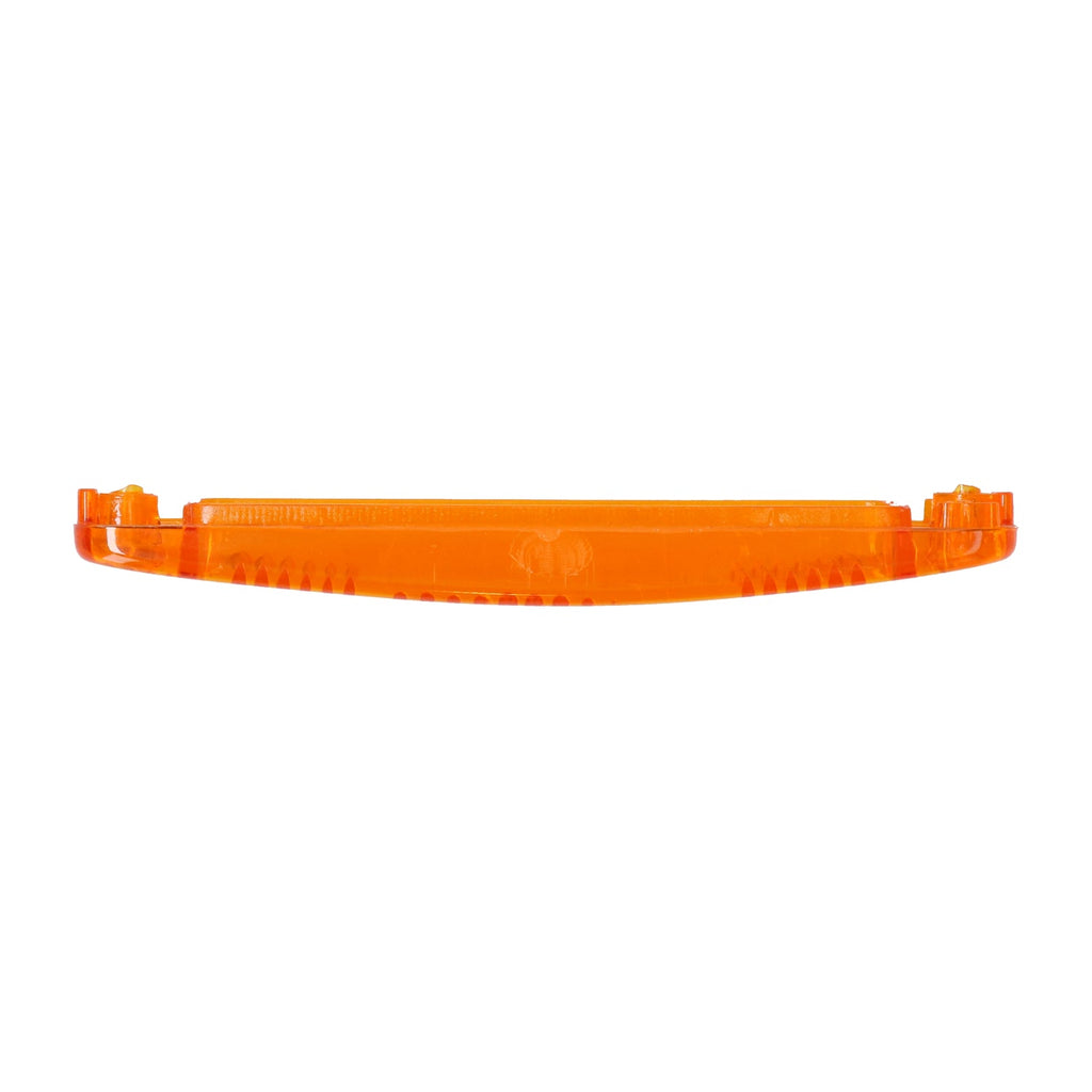 Knipperlichtglas, oranje detail — Kever