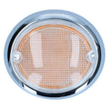Knipperlichtglas, links, wit/oranje voor T1 — VintageDub
