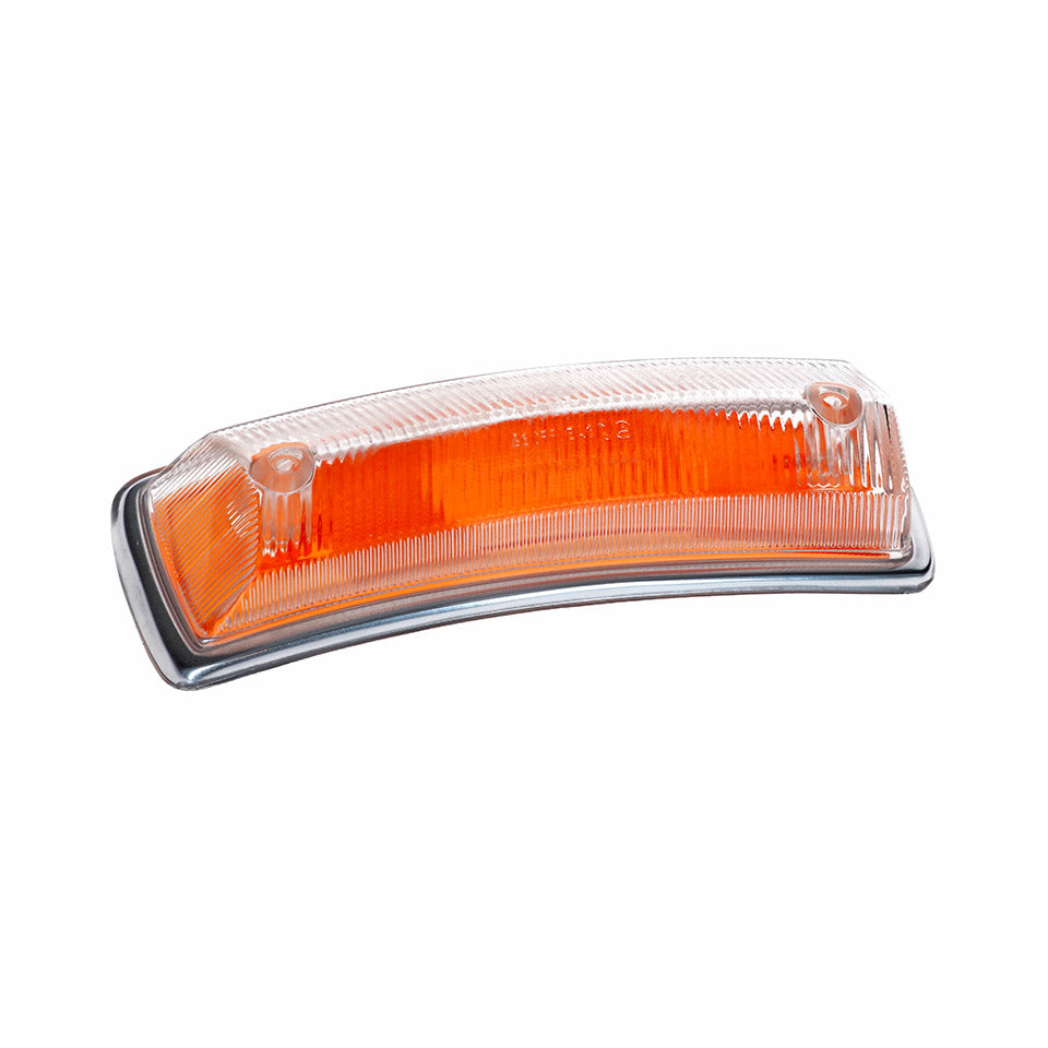 Knipperlichtglas rechts - wit/oranje met E-keuring voor T2 — VintageDub