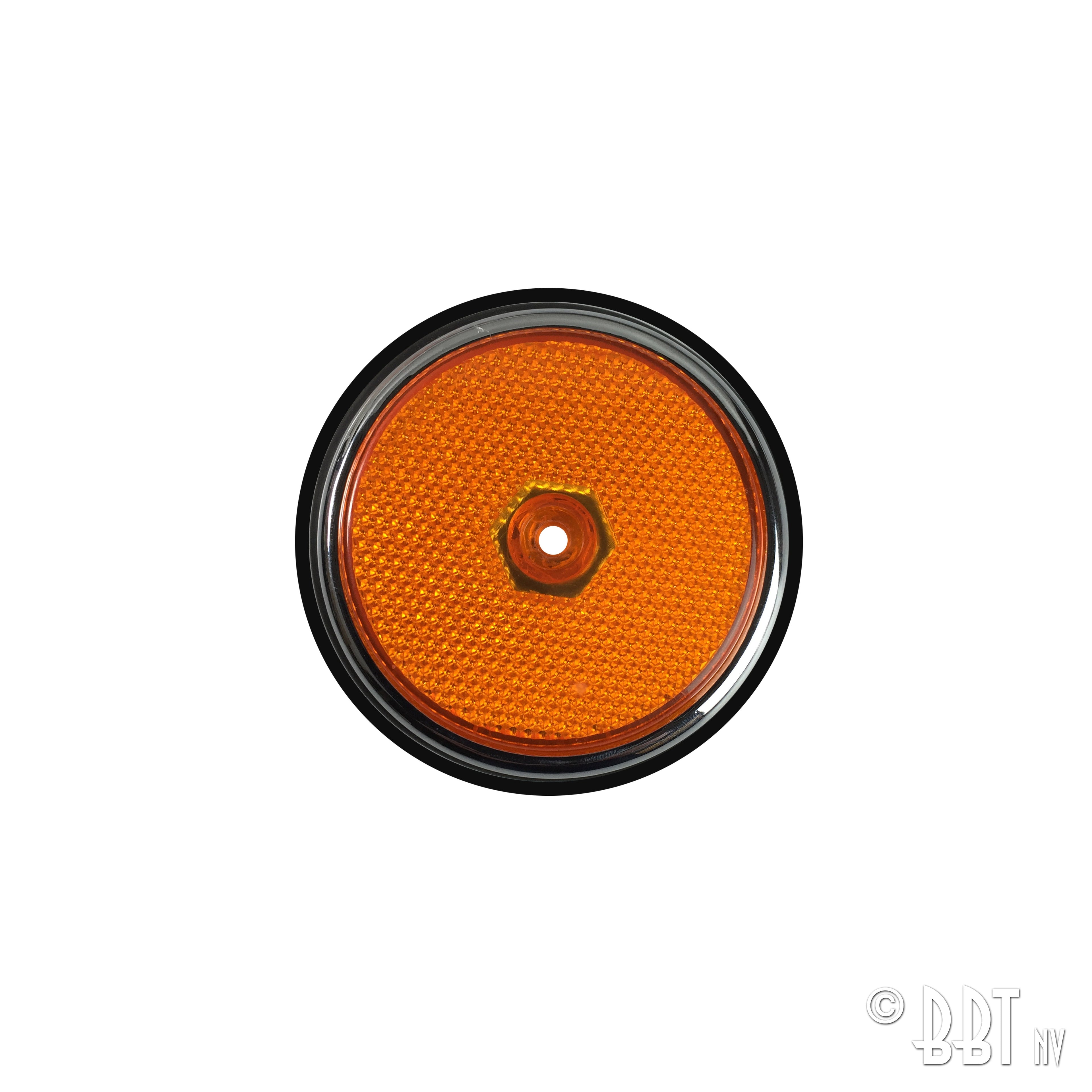Zijreflector en rubber vooraan - oranje, chroom voor T2 — VintageDub