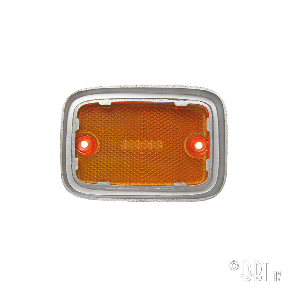Zijreflector vooraan - oranje/zilver detail — T2