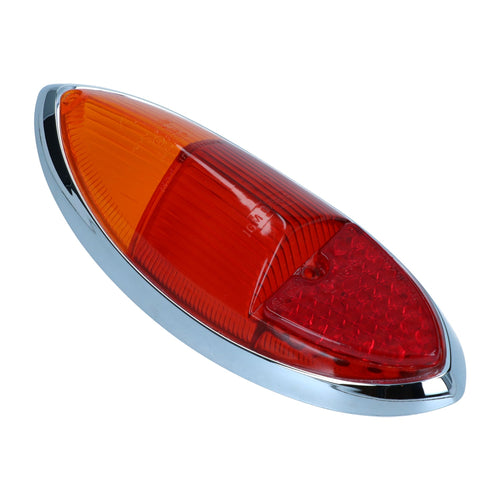 Achterlicht glas, Europees, met E-keuring – VW KG – OEM 141 945 227E – detail 2