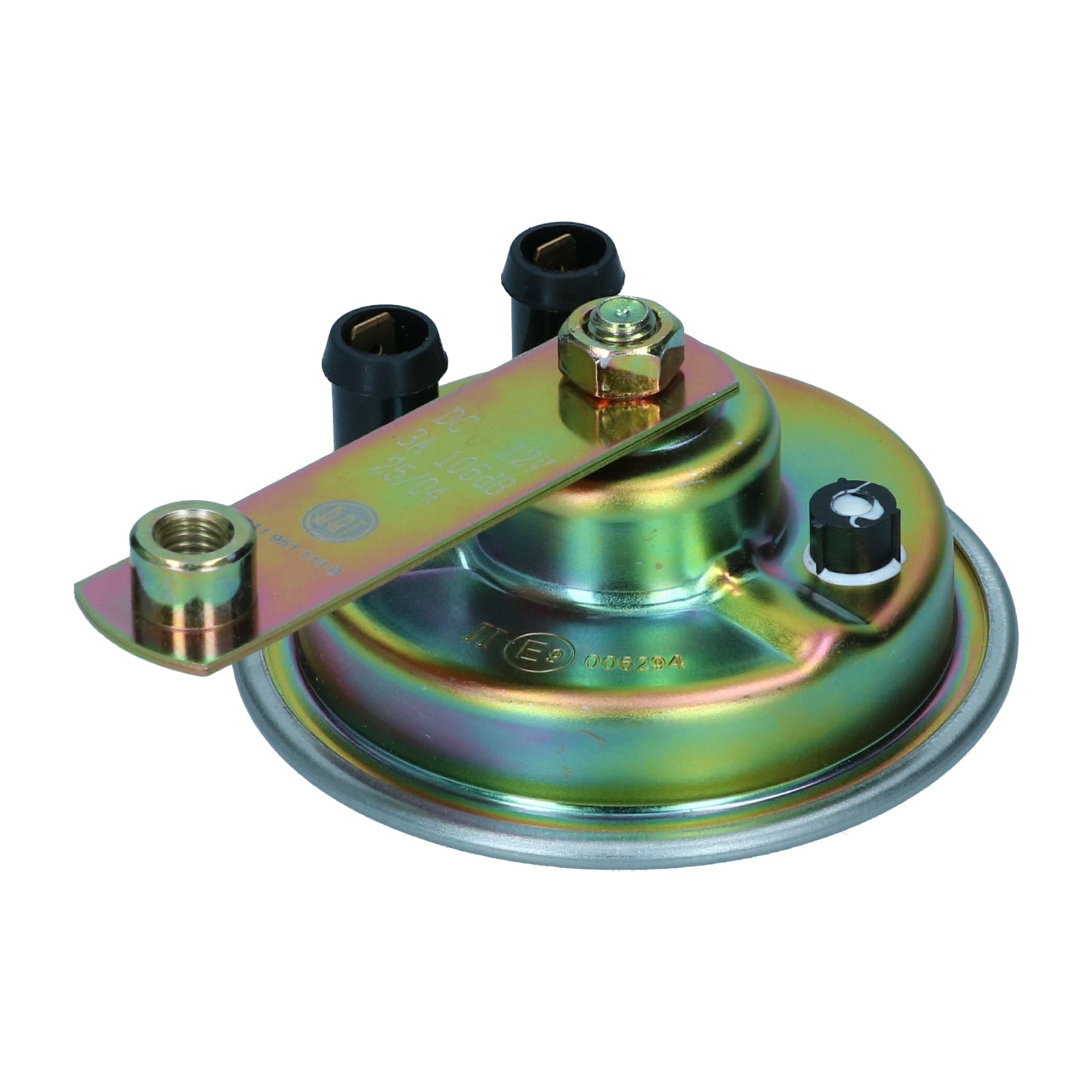 Claxon 12V detail — T1, T2, Kever, KG
