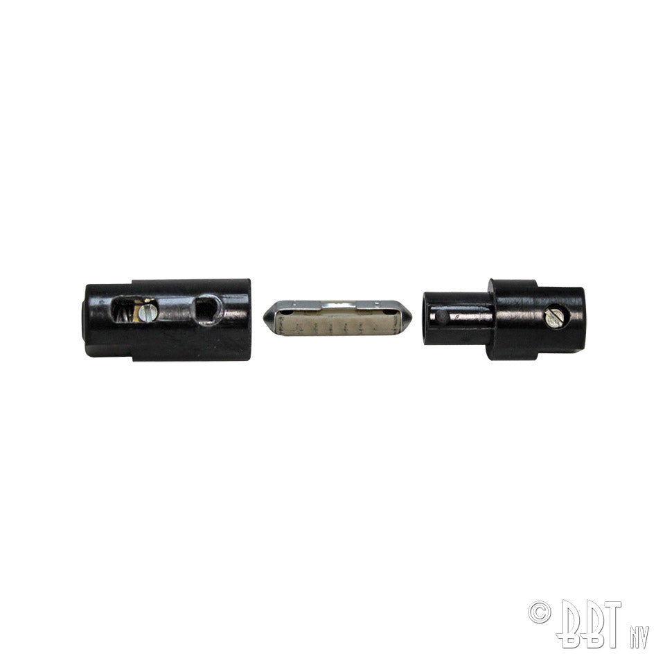 Zekeringhouder voor 1 zekering - 3mm kabel voor T1, T2, Kever, KG — VintageDub