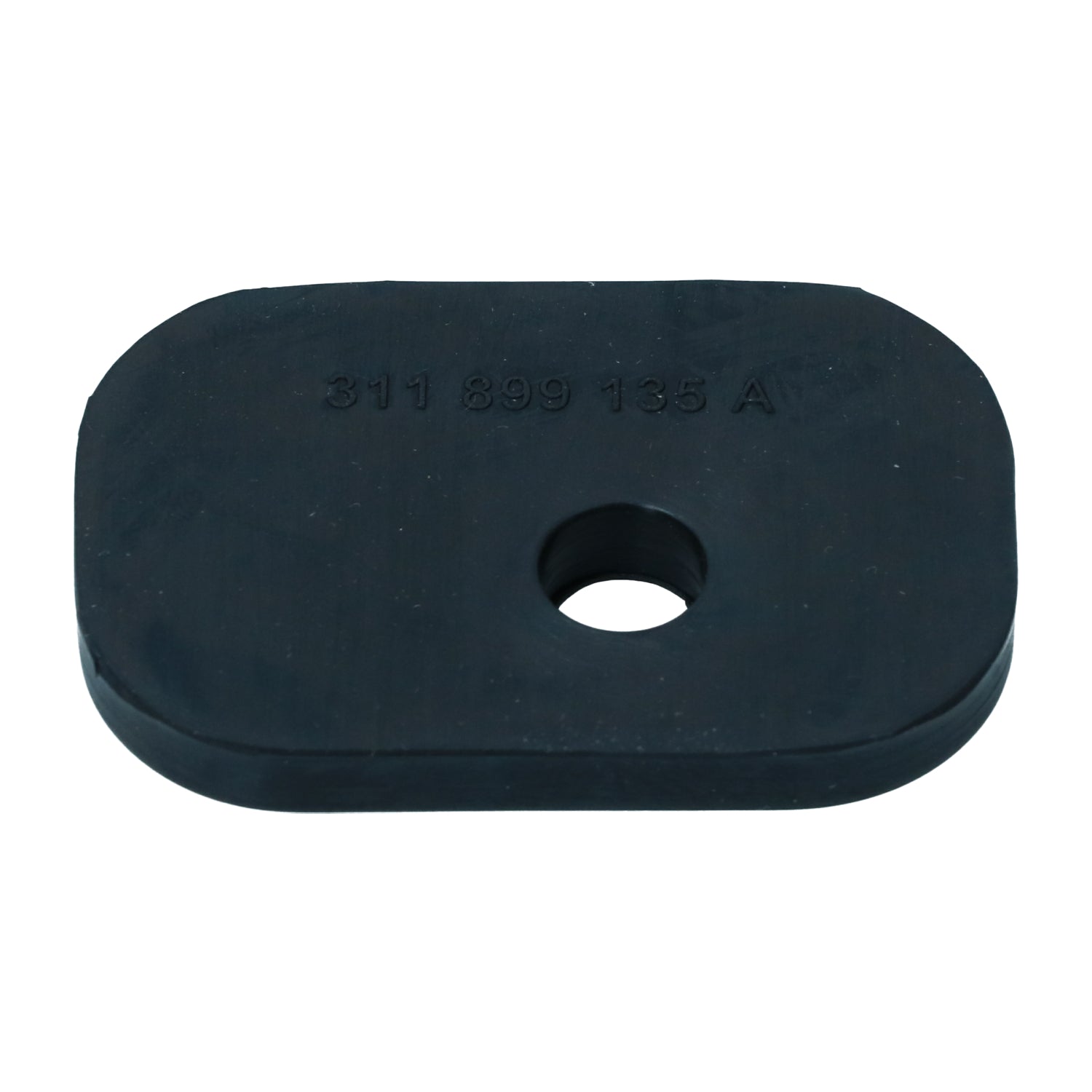 Rubber tussen chassis & carrosserie, achteraan detail — KG