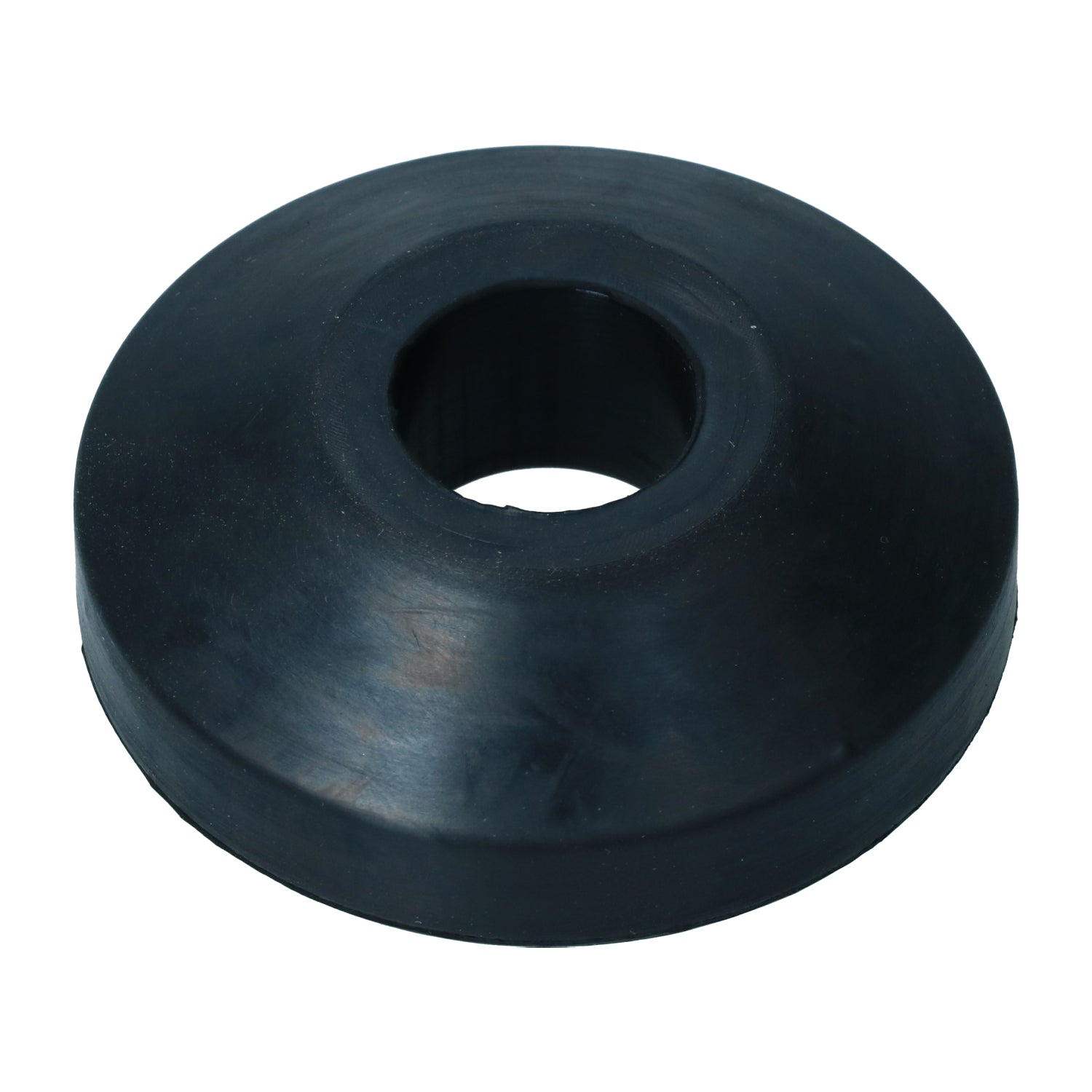 Rubber tussen achteras & carrosserie, bovenaan detail — KG