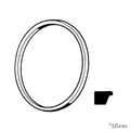 Dichting tussen koplamp en spatbord, per paar voor KG — VintageDub