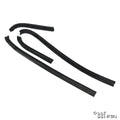 Rubbers deurruit, Cabrio, per paar, L/R voor KG — VintageDub