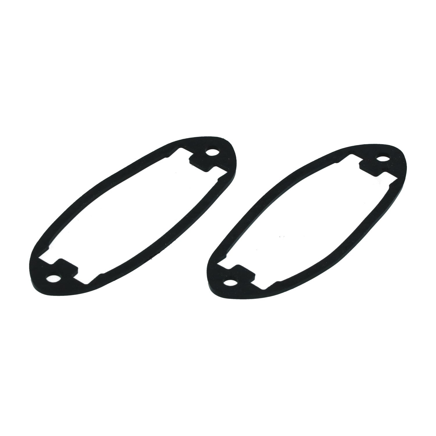 Rubber nummerplaat verlichtingslens (paar) detail — KG