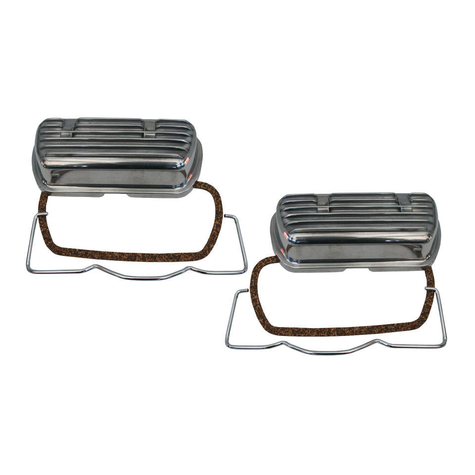 VW T1 Bus, T2 Bus, Beetle, KG, T3 Bus | Aluminium valve cover kit Type 1, CT/CZ, WBX per pair