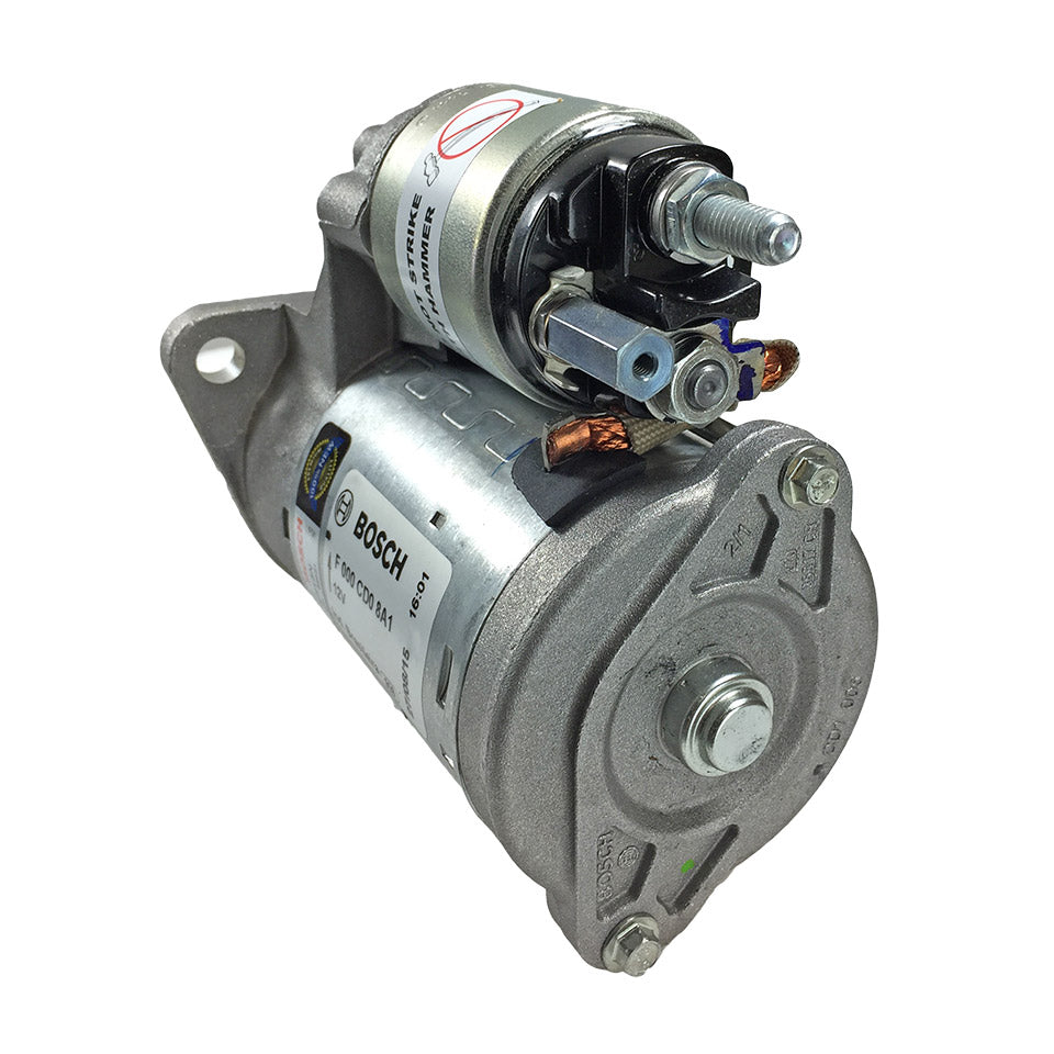 Startmotor 12V 68-, Bosch detail — T1, T2, Kever, KG