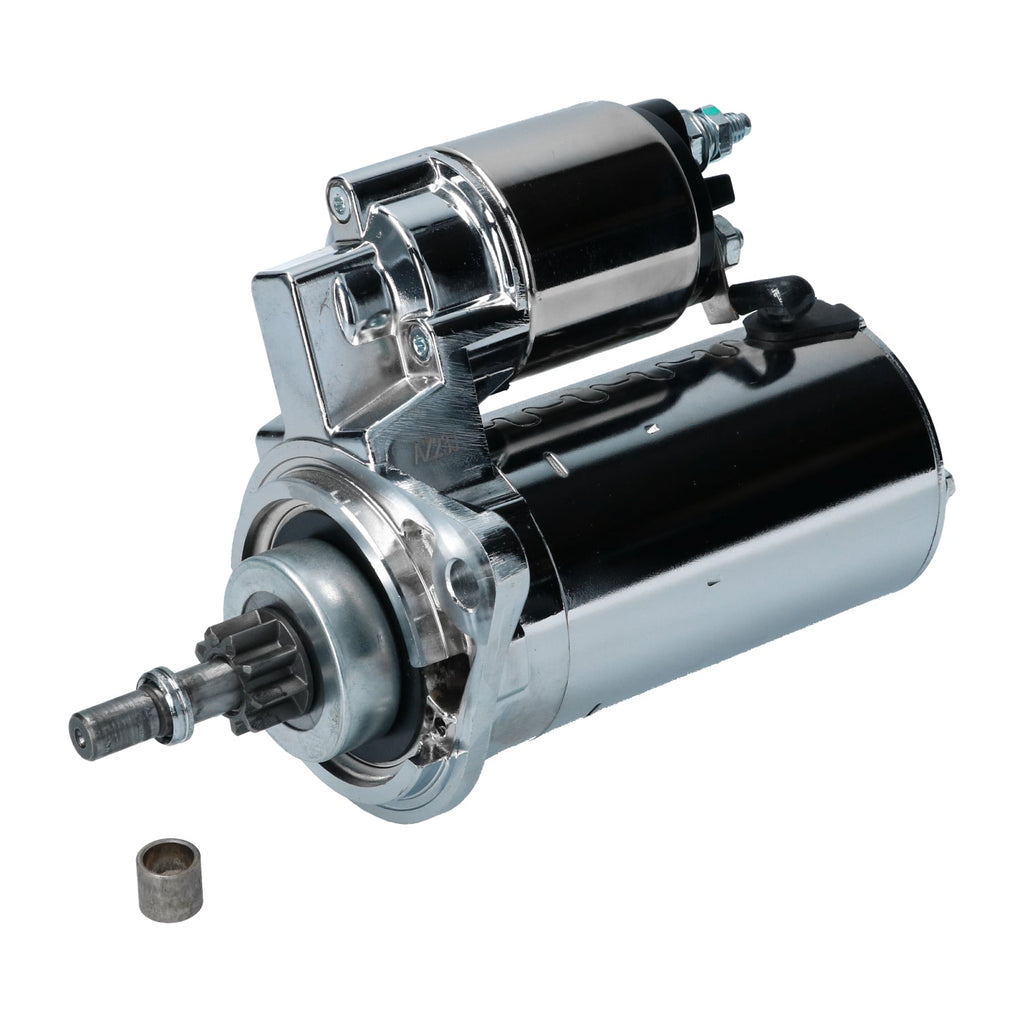 Startmotor 12V, 1.4 KW (Chroom) voor T1, T2, Kever, KG — VintageDub