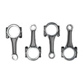 Drijfstangen 1300/1600cc voor T1, T2, Kever, KG — VintageDub