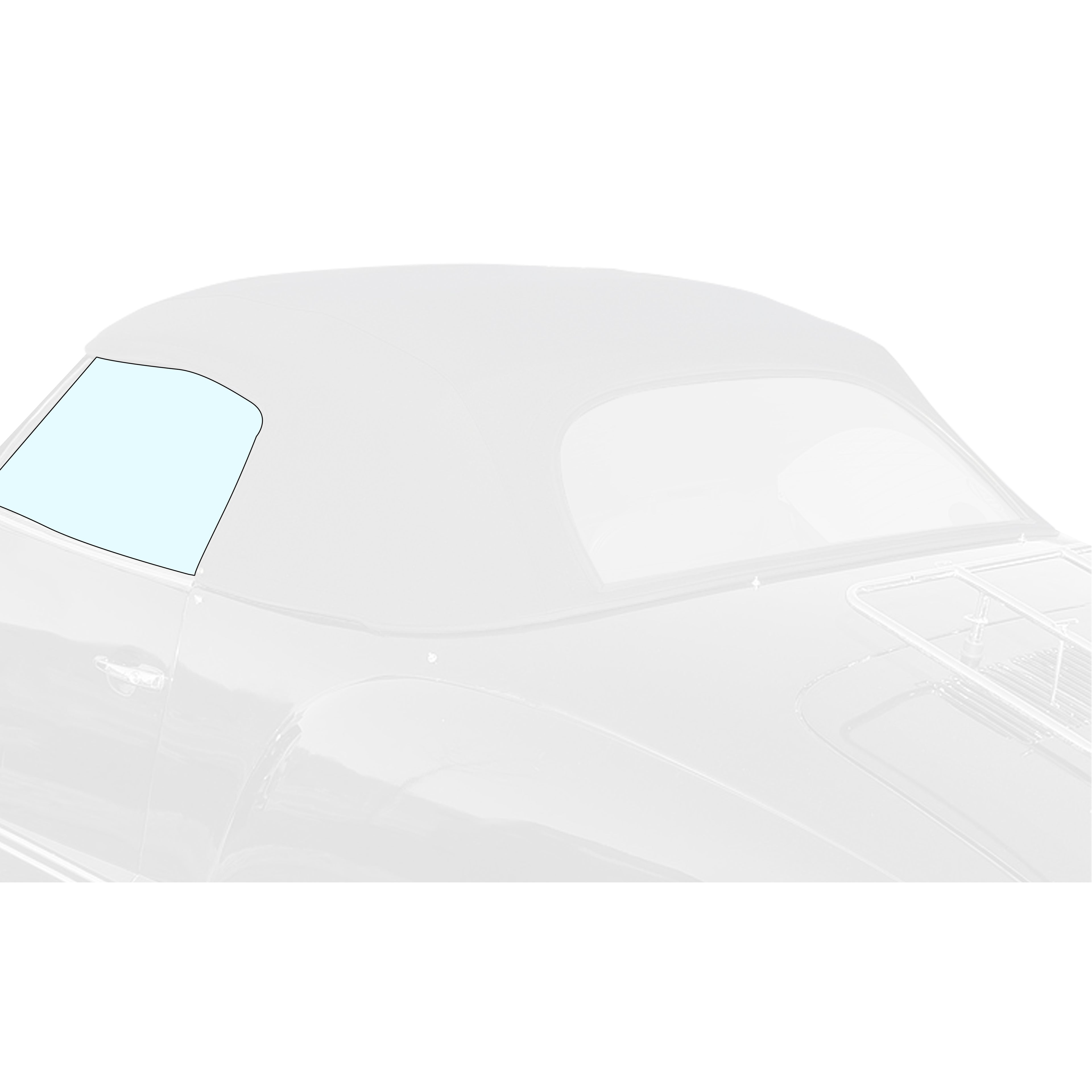 Deurruit links - Cabrio detail — KG