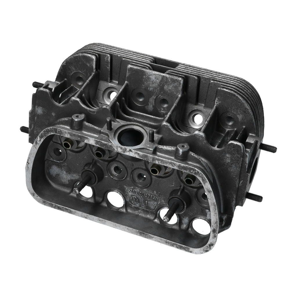 Cilinderkop 15/1600cc enkelpoorts ledig (211-101-371A) - NOS detail — T1, T2, Kever, KG