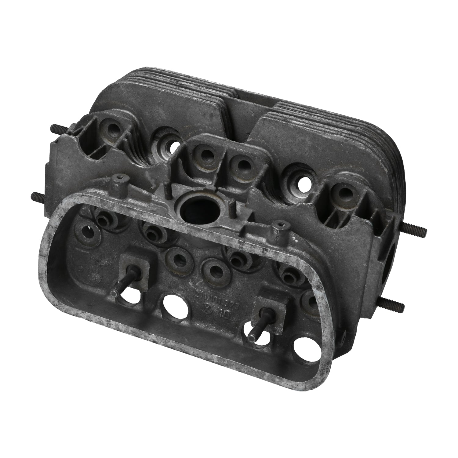 Cilinderkop 15/1600cc enkelpoorts ledig (211-101-373) - NOS detail — T1, T2, Kever, KG