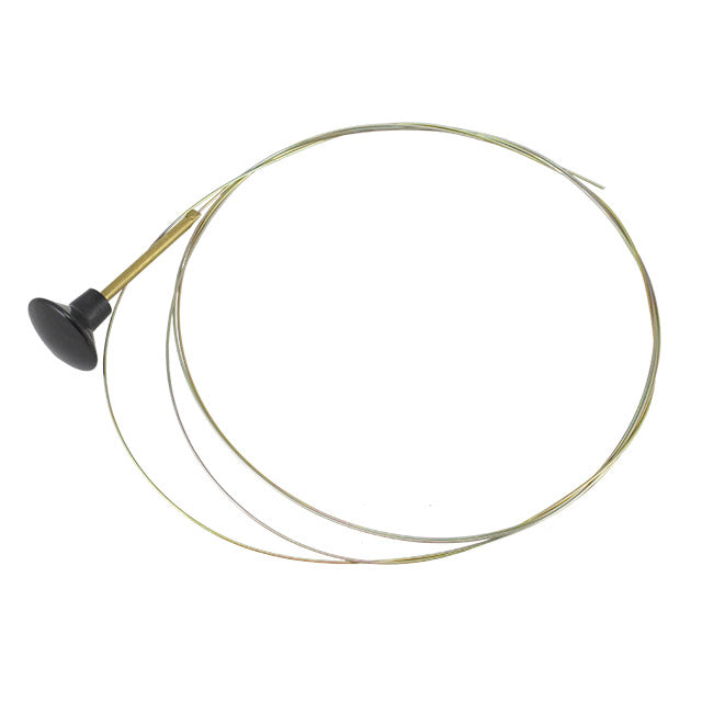 Motorklepkabel, zwarte knop detail — KG