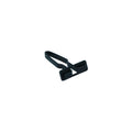 VW Kever | Clip deursierlijst Cabrio | 151 853 341