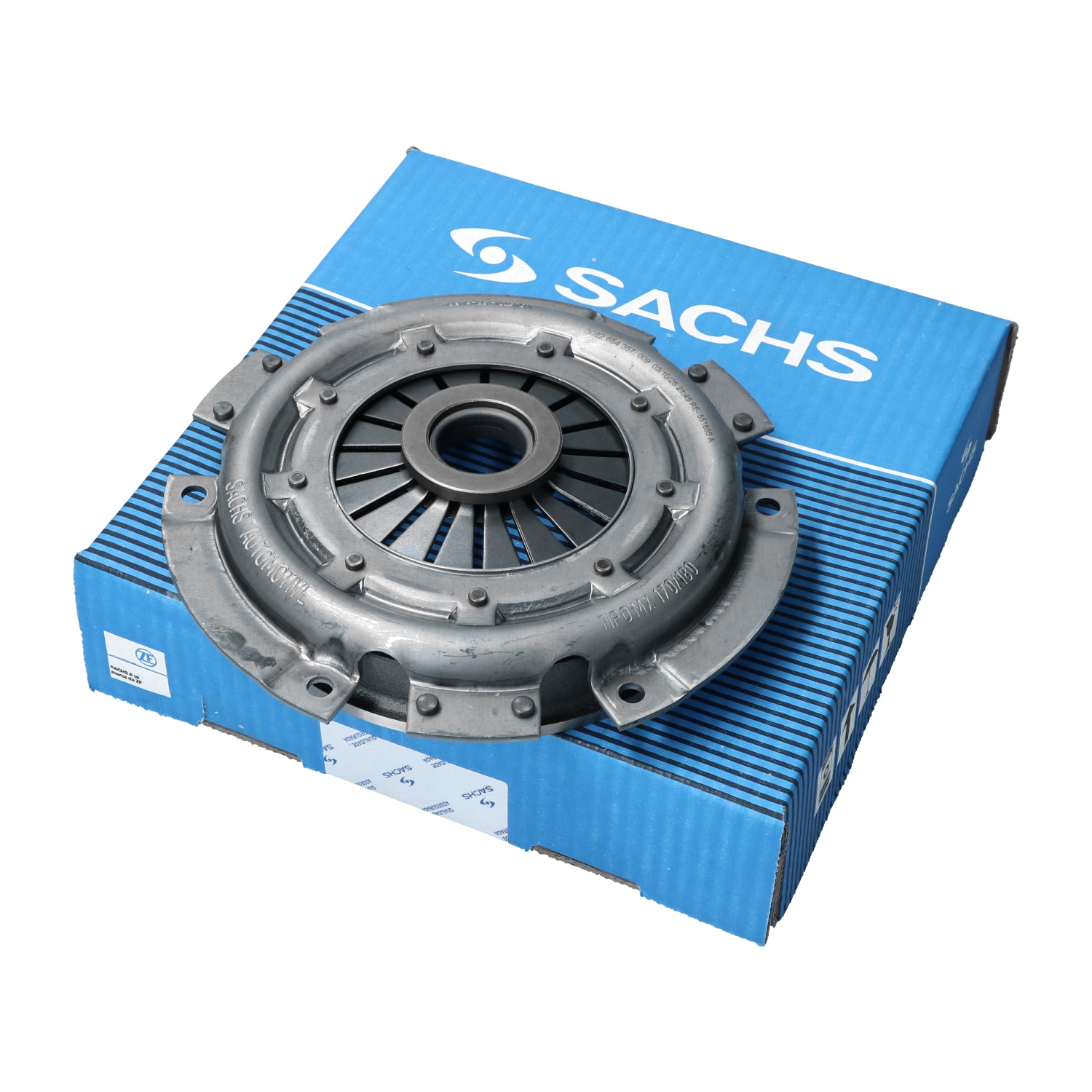 VW T1, T2, Kever, KG | Drukgroep 180mm, met tegen-sleepring | 111 141 025D
