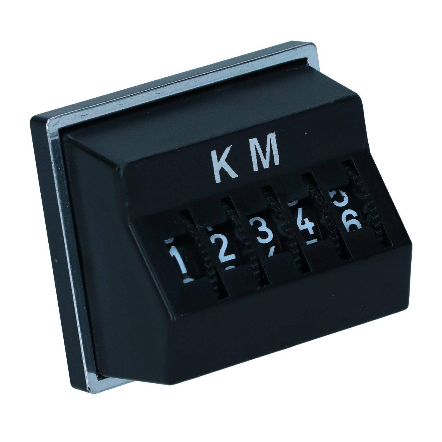 Universel | Compteur journalier 'KM' - Noir