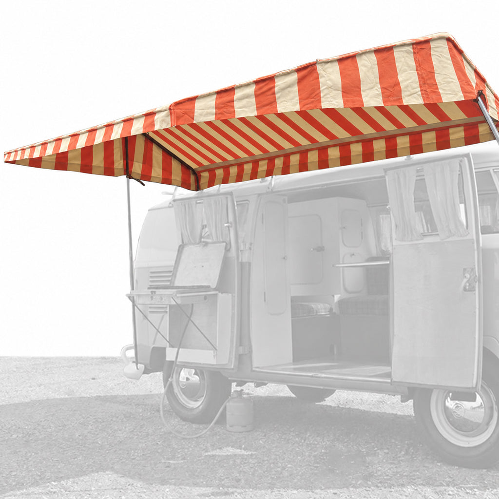 VW T1 | Westfalia tent top, oranje/wit