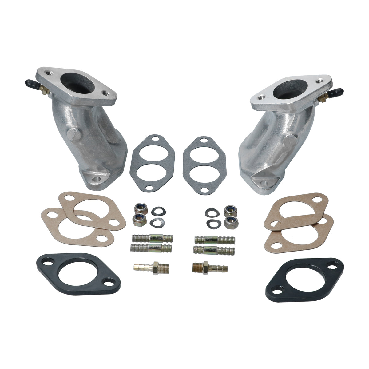 VW T1 Combi, T2 Combi, Cox, KG - 181 | Pipes d'admission pour carburateurs 'Weber' ICT, double corps