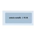 Kleurcode sticker L95M - ontariometallic voor VW T1 Bus, T2 Bus, Kever en Karmann Ghia - VintageDub