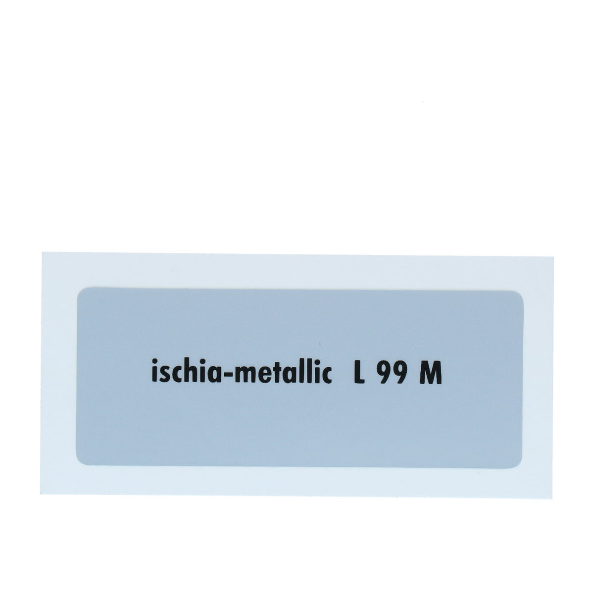 Kleurcode sticker L99M - ischiametallic voor VW T1 Bus, T2 Bus, Kever en Karmann Ghia - VintageDub