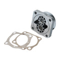 VW T1 Combi, Cox, KG | Pompe à huile gros débit, aluminium, Schadek | Type 1 08/69-07/71 | goujons 8mm | 3 boulons | pignons 30mm