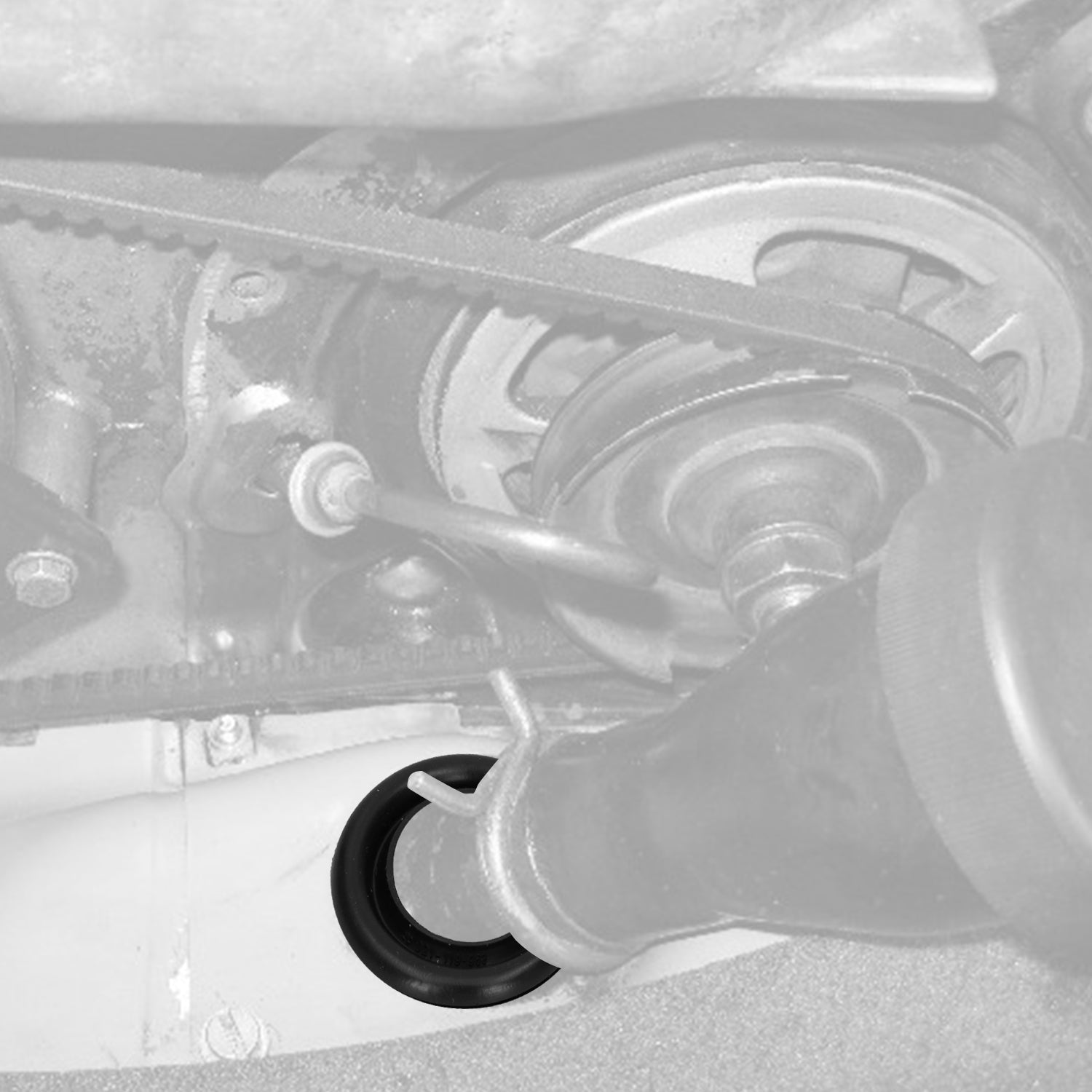 Doorvoerrubber olievulpijp, Type 4 detail — T2