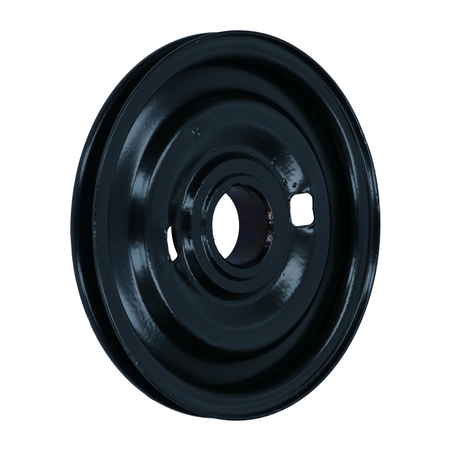 Poelie std. Type 1 (zwart), 0.50mm overmaat in carter voor T1, T2, Kever, KG — VintageDub