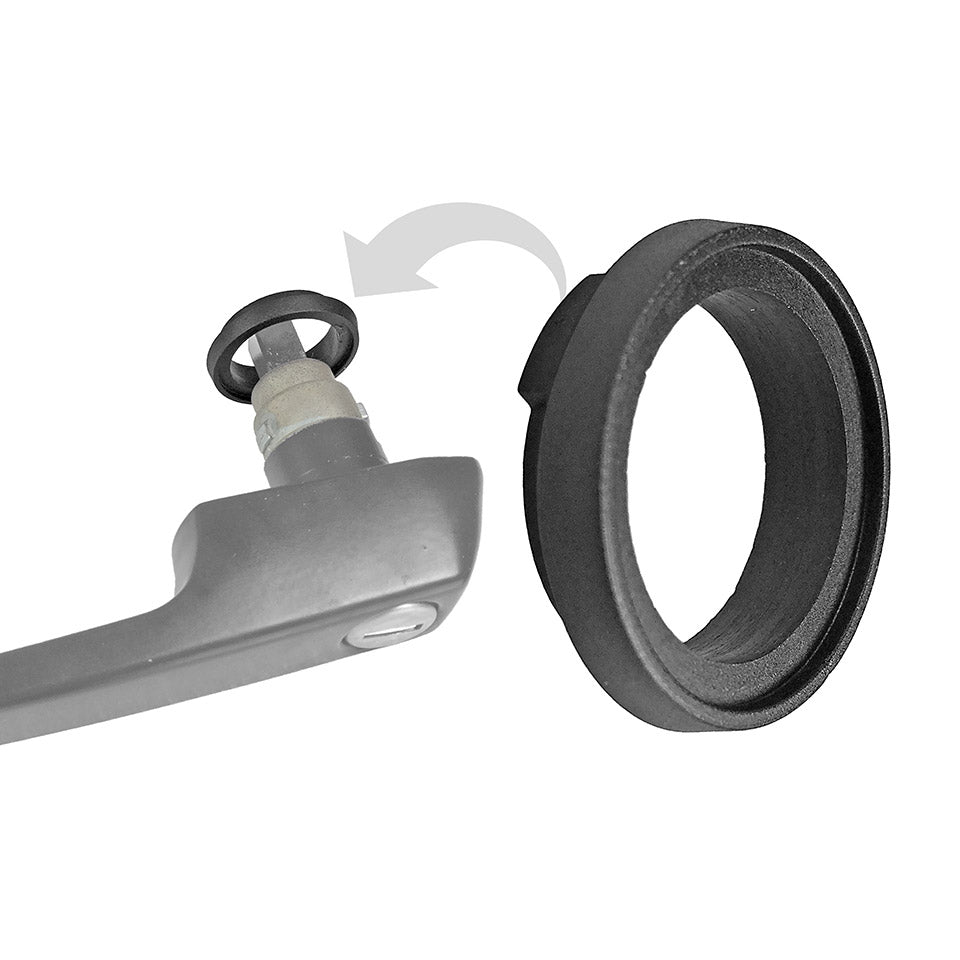 Dichtring onder schuifdeurklink detail — T3