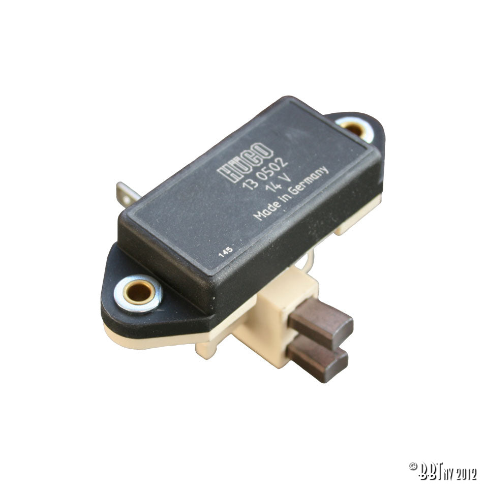 Spaningsregelaar alternator, intern met koolborstels voor T1, T2, Kever, KG — VintageDub