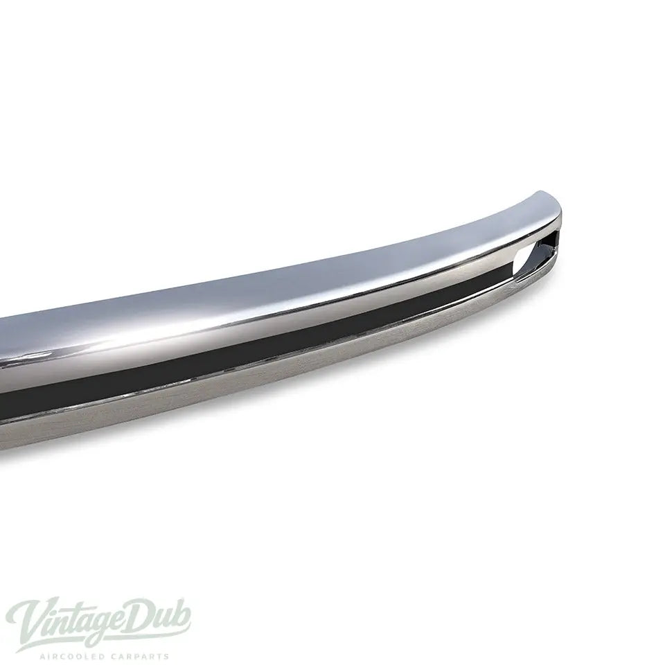 Bumper voor (EURO), met knipperlichtgaten, chroom, top kwaliteit detail — Kever