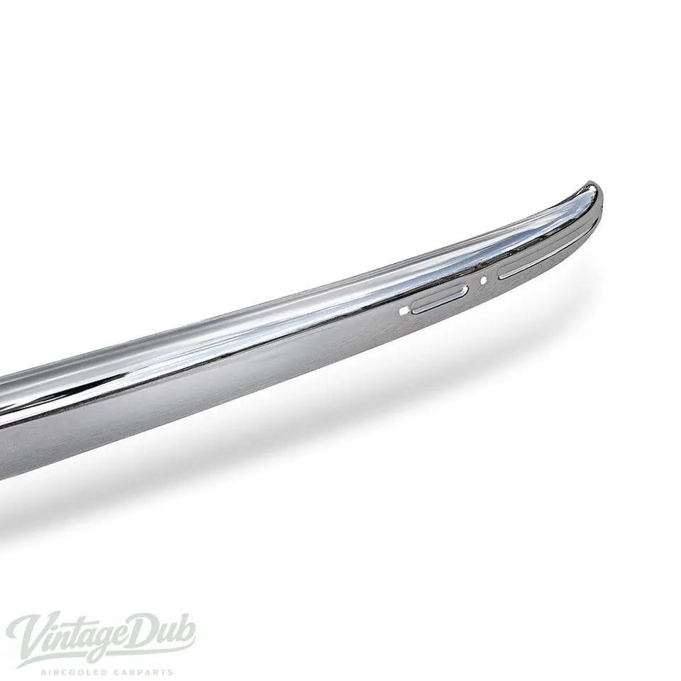 Bumper voor, met nerf, chroom, top kwaliteit detail — Kever