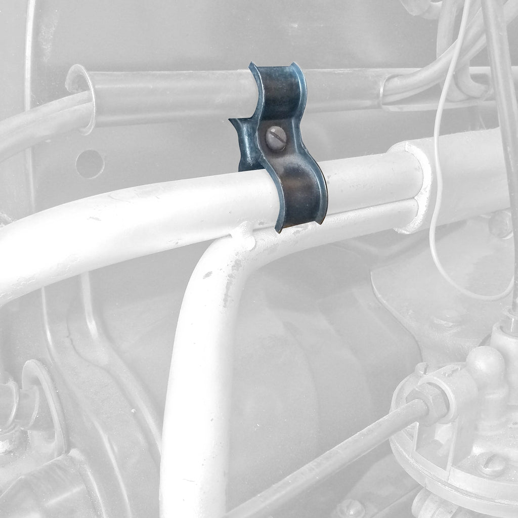 Bougiekabel tube klem 25-30pk detail — T1, Kever, KG