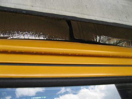 VW T2 Bus | Isolatie buitenzijde opklapdak Westfalia, 7-laags, 8/78-7/79 T2b